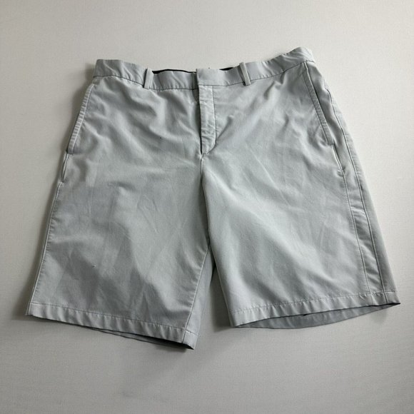 Nike Golf Mens Standard Fit Dri-Fit Performance Chino Shorts Size 38 Beige - Picture 1 of 6